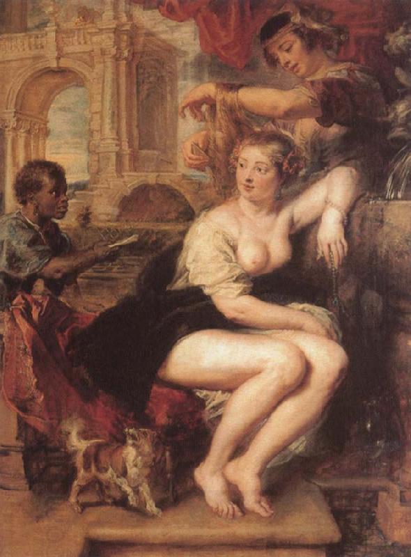 Peter Paul Rubens Bathsheba at the Fountain China oil painting art